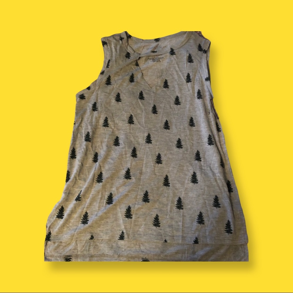 Camping Hiker girl tank